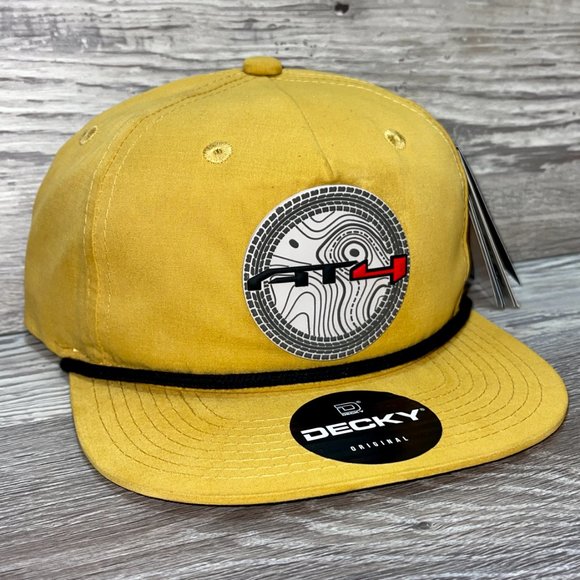 GMC AT4 Topo 3D Classic Rope Hat- Biscuit/ Black - Picture 2 of 4